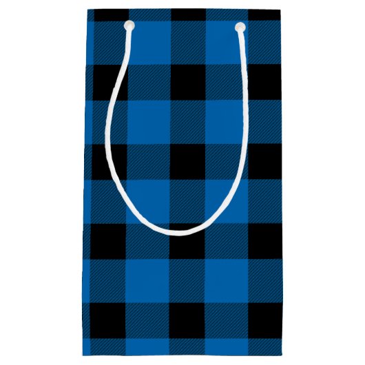 Blauw buffelland Lumberjack Pset Klein Cadeauzakje (Voorkant)