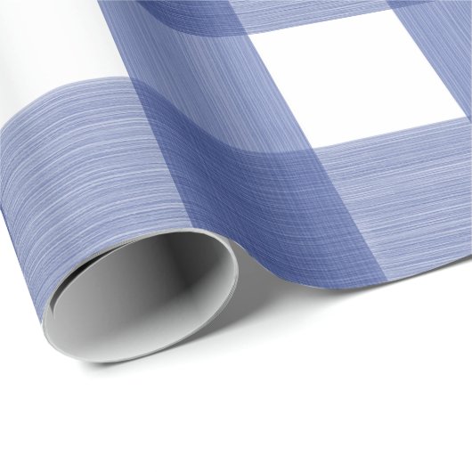 Blauw buffelpapier cadeaupapier (Rol Hoek)