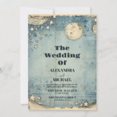 blauw buiten ruimte sterrenstelsel universum brui kaart (Voorkant)