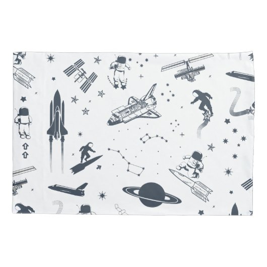 Blauw buitenruimte Zonnekraam Kussensloop (Achterkant)