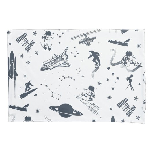 Blauw buitenruimte Zonnekraam Kussensloop (Voorkant)