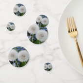 blauw, buttercup, plant, andelion, weide, wit; confetti (Groep)