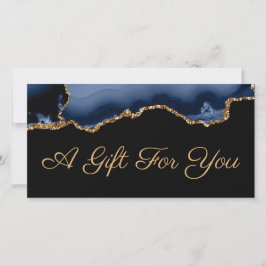 blauw cadeaubon