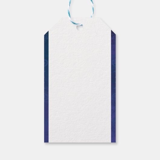 blauw cadeaulabel (Achterkant)
