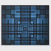 Blauw Cadeaupapier (Vlak)