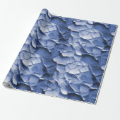 Blauw Cadeaupapier (Uitgerold)