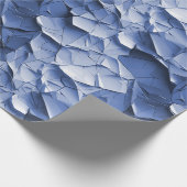 Blauw Cadeaupapier (Hoek)