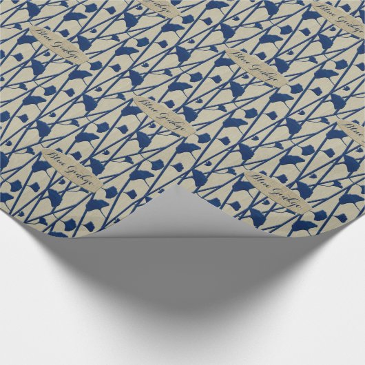 blauw cadeaupapier (Hoek)