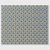 blauw cadeaupapier (Vlak)