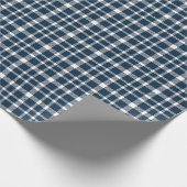 Blauw Cadeaupapier (Hoek)