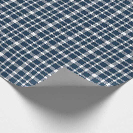 Blauw Cadeaupapier (Hoek)