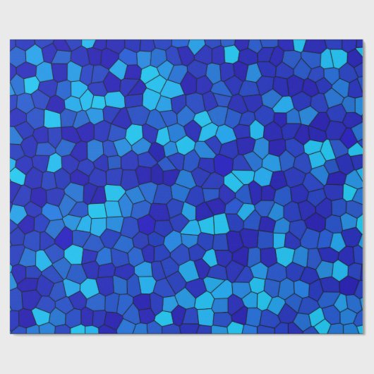 BLAUW CADEAUPAPIER (Vlak)