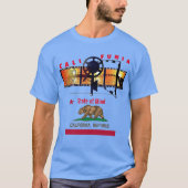 (Blauw) California Fun T-shirt (Voorkant)