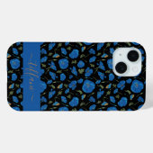 Blauw Californië Poppy Flowers Fantasie Case-Mate iPhone Case (Achterkant (horizontaal))