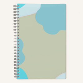 Blauw Camo Notitieboek – Cool Camouflage Dagboek