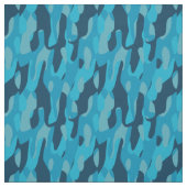 Blauw Camo Stof (Swatch)