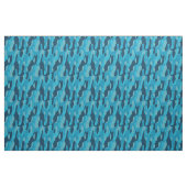 Blauw Camo Stof (Fat Quarter)