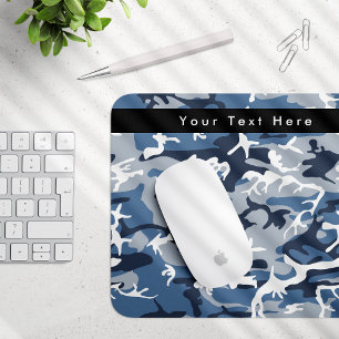 Blauw Camo, Winter Camo, Sneeuw Camouflage, Milita Muismat