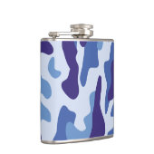 Blauw camouflage heupfles (Rechts)