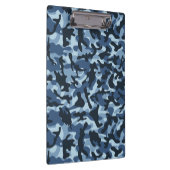 Blauw Camouflage Klembord (Rechts)