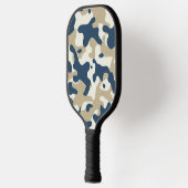 Blauw camouflagepickleballpaddle pickleball paddle (Links)