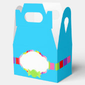 Blauw Candyland Geïnspireerd Sweet Treat Favor Doz Bedankdoosjes (Geopend)