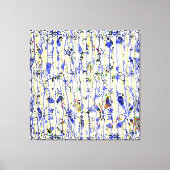 Blauw Canvas Afdruk (Voorkant)