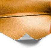 Blauw Capiton Textiel: Retro Achtergrond Poster (Hoek)