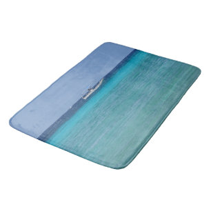 Blauw Caribisch gebied Badmat