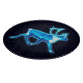 Blauw Caribisch gebied (rendier) Snijplank (Hoek)