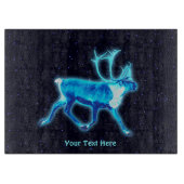 Blauw Caribisch gebied (rendier) Snijplank (Voorkant)