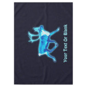 Blauw Caribisch gebied (rendier) Tafelkleed (Voorkant)