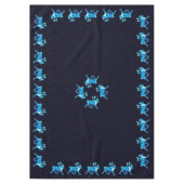 Blauw Caribisch gebied (rendier) Tafelkleed (Voorkant)