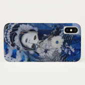 Blauw Carnavalskostuum, Venetië Case-Mate iPhone Case (Achterkant (horizontaal))