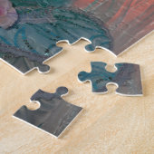 Blauw Carnavalskostuum, Venetië Legpuzzel (Zijkant)