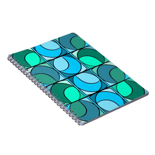 Blauw carnet 70' notitieboek (Rechterzijde)