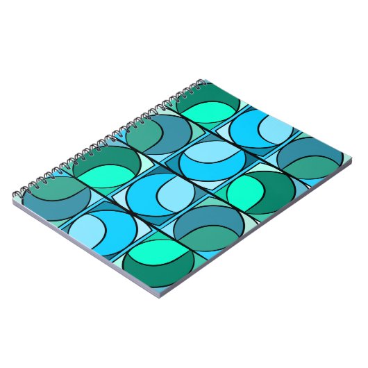 Blauw carnet 70' notitieboek (Linkerzijde)