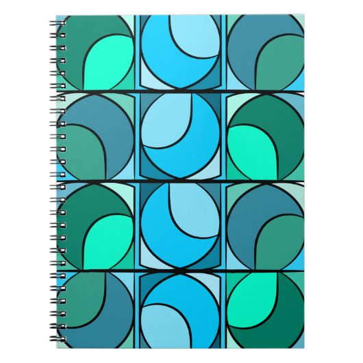 Blauw carnet 70' notitieboek (Voorkant)