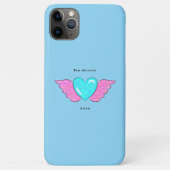 Blauw Case-Mate iPhone Case (Achterkant)