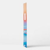 Blauw Case-Mate iPhone Case (Achterkant / Rechts)