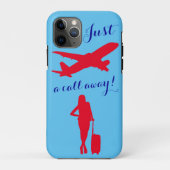 Blauw Case-Mate iPhone Case (Achterkant)