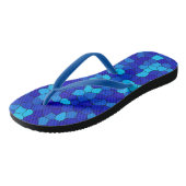 Blauw Case-Mate Teenslippers (Schuin)