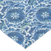 Blauw Chinees Floral Patroon Tafelkleed (Gekanteld)