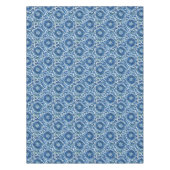 Blauw Chinees Floral Patroon Tafelkleed (Voorkant)