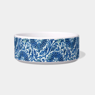 Blauw Chinees Floral Patroon Voerbakje