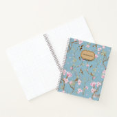 Blauw Chinees Memorandum Boek (Binnen)
