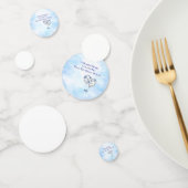 Blauw Chinoiserie Baby Shower Tafelconfetti Confetti (Groep)