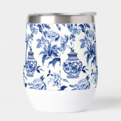 Blauw Chinoiserie Monogram (Links)