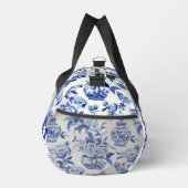 Blauw Chinoiserie Monogram Plunjezak (Rechts)