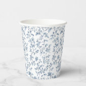 Blauw Chinoiserie Papieren Bekers (Rechts)